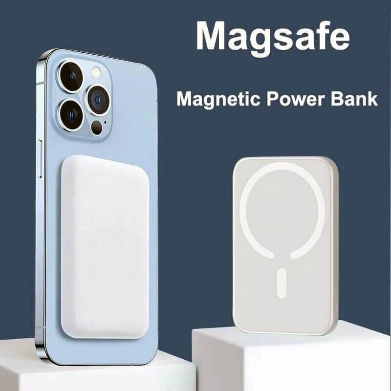 VELTRUNE 10000mAh Magnetic Wireless Power Bank - Fast Charging Android and IPhone both Suteable product image thumbnail